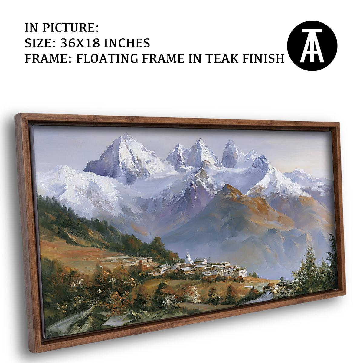 Artwork in Floating Frame