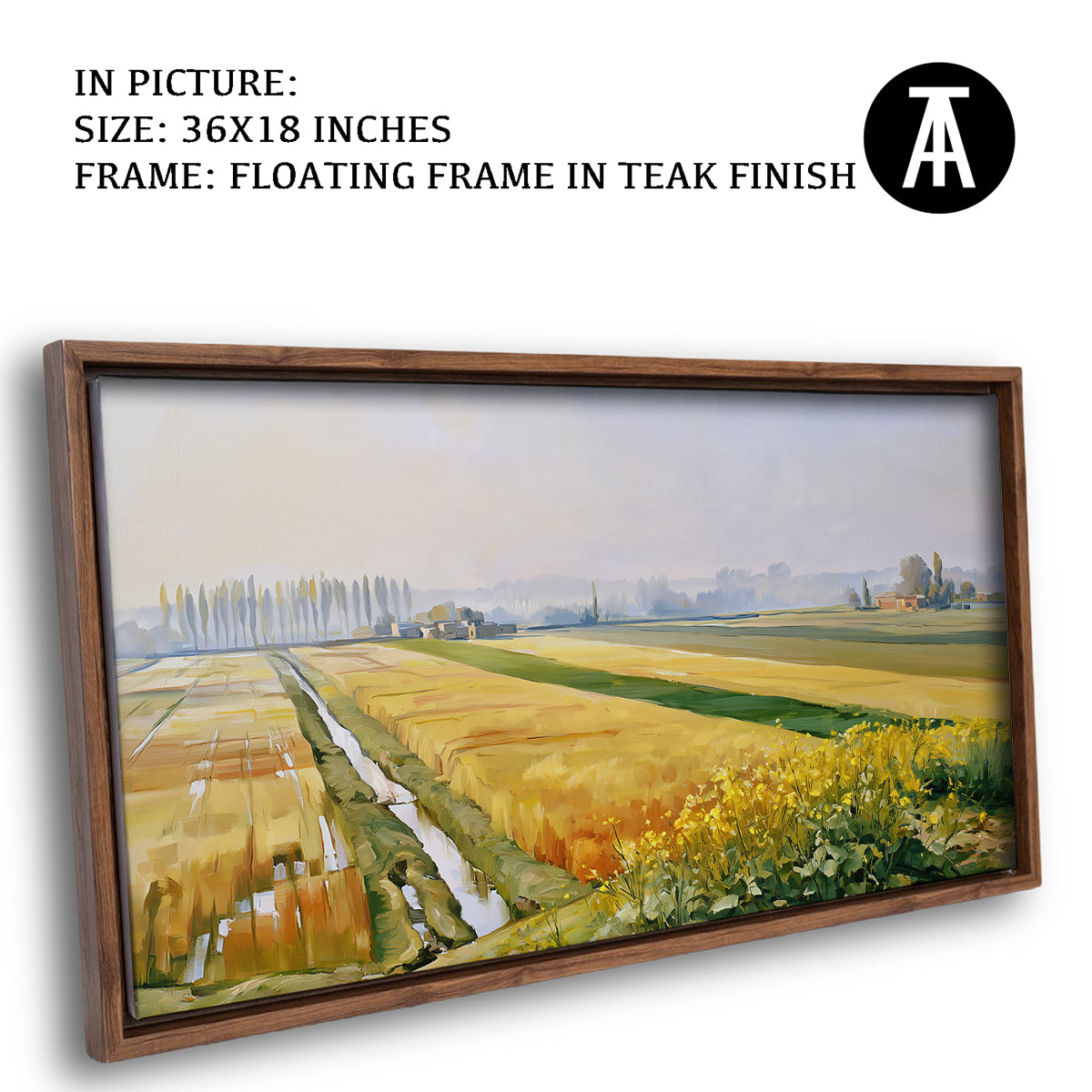 Artwork in Floating Frame