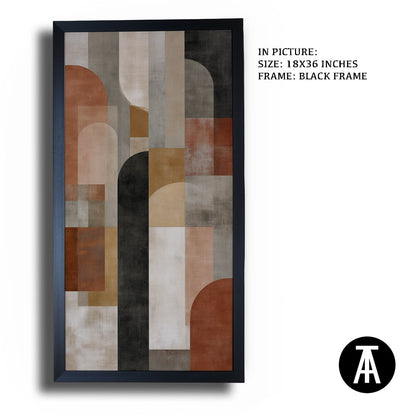 Artwork in Metal Earling Silver Frame