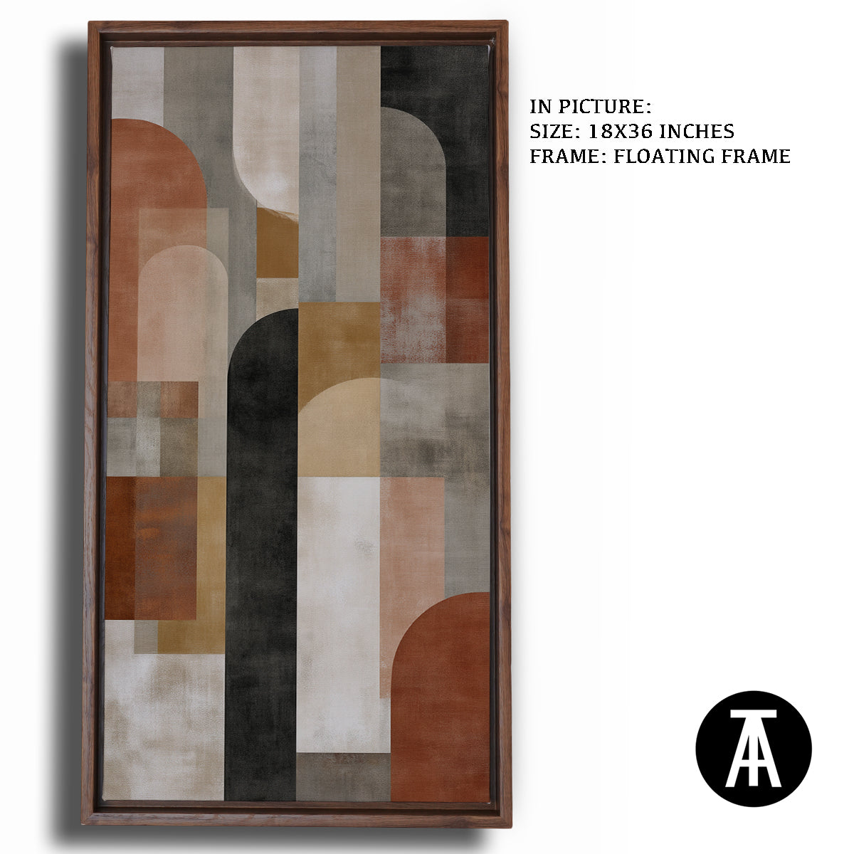 Artwork in Floating Frame