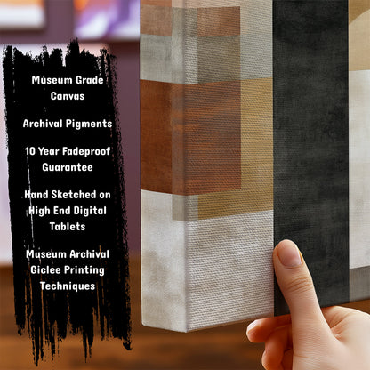 Information about Abstract Canvas Art Print