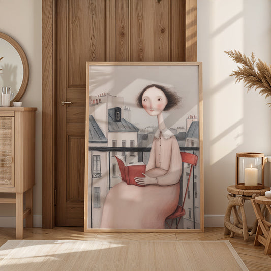 Painting in a Lifestyle Setting