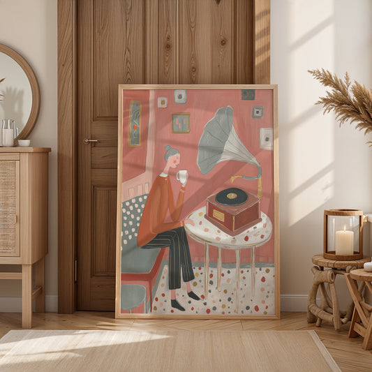 Painting in a Lifestyle Setting