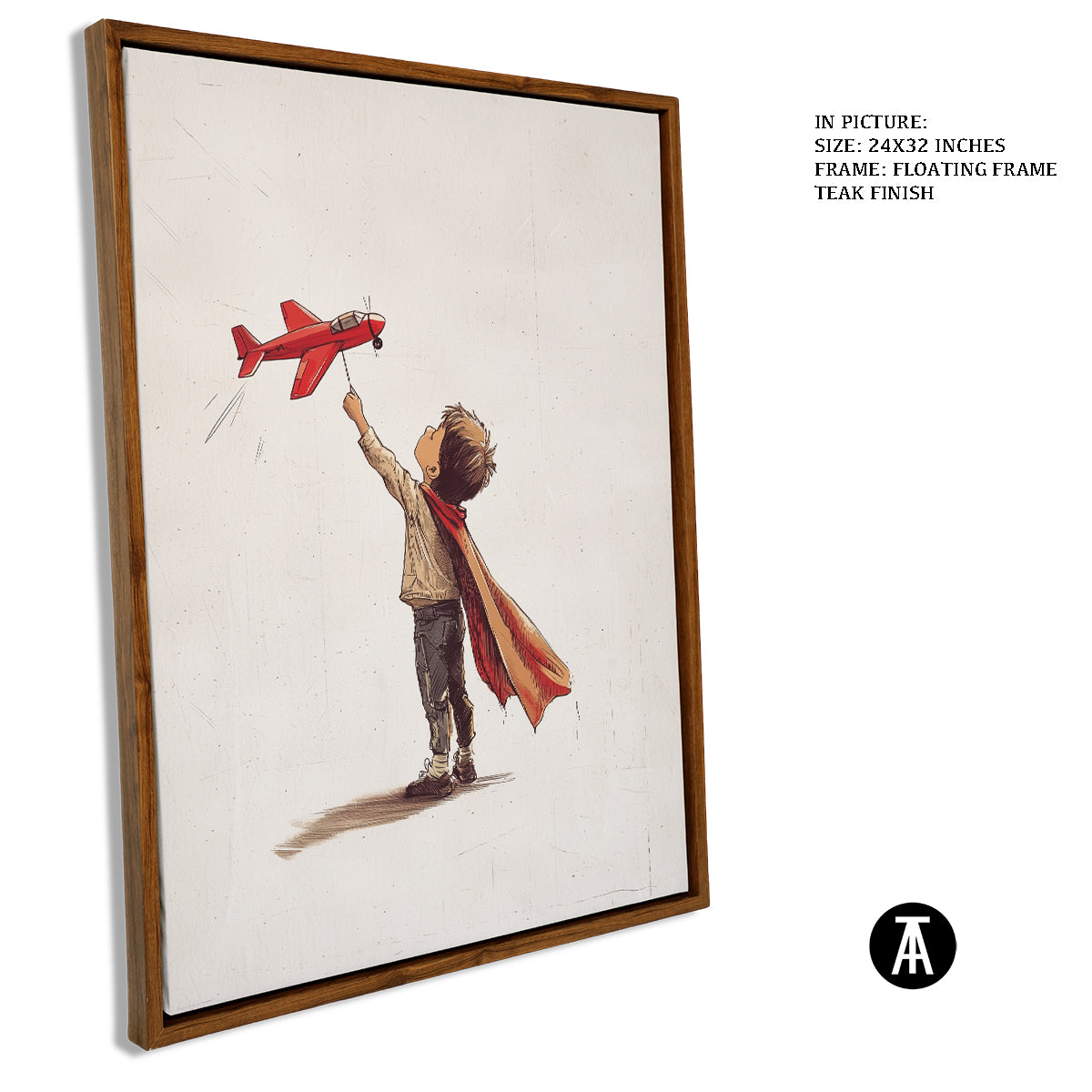 Artwork in Floating Frame