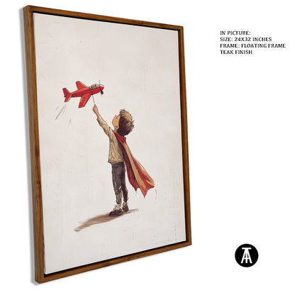 Artwork in Floating Frame