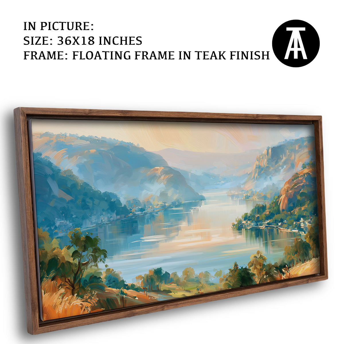 Artwork in Floating Frame
