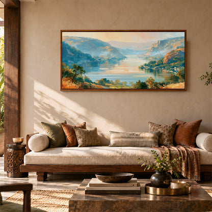 Indian Artwork in a Lifestyle Setting
