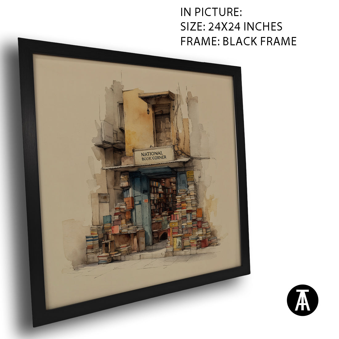 Artwork in Black Frame