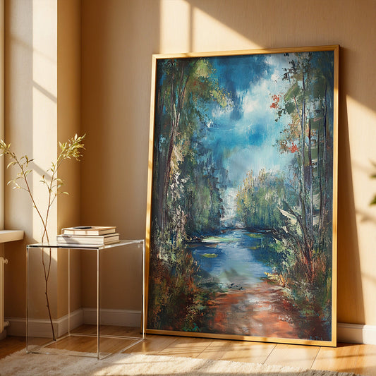 Indian Painting in a Lifestyle Setting