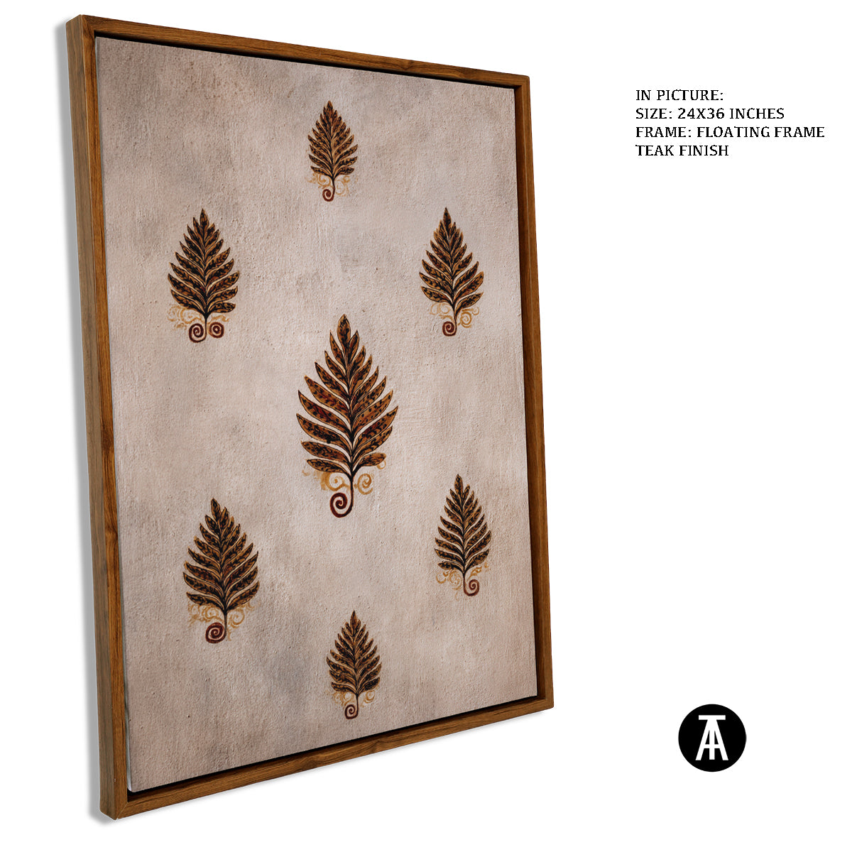 Artwork in Floating Frame