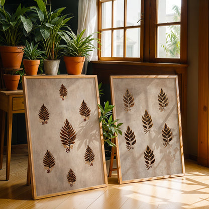 Heritage Indian Painting in a Lifestyle Setting