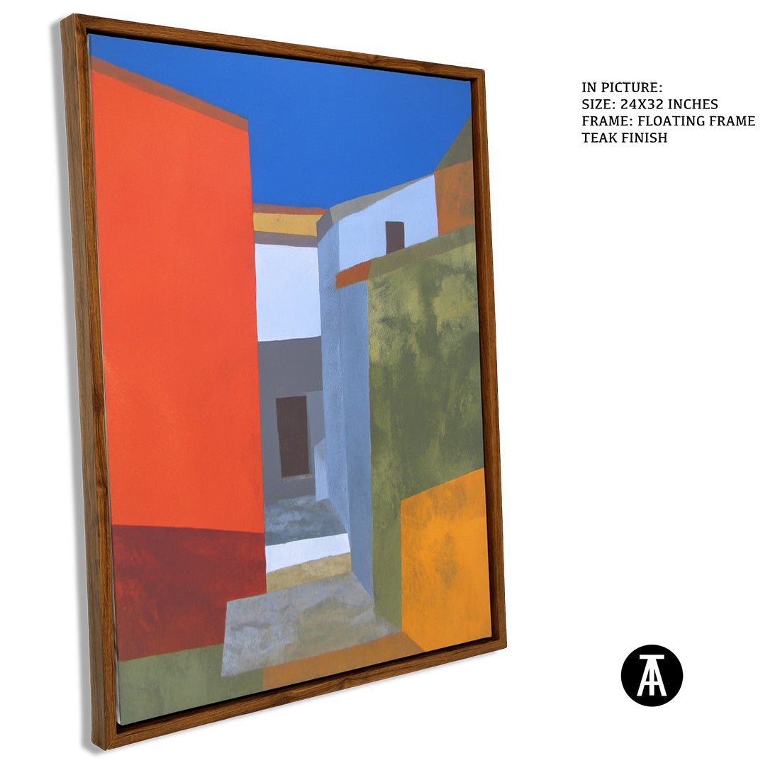 Artwork in Floating Frame