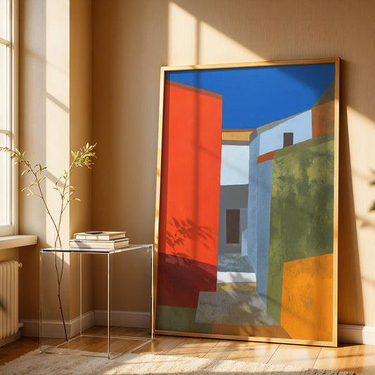 Painting in a Lifestyle Setting