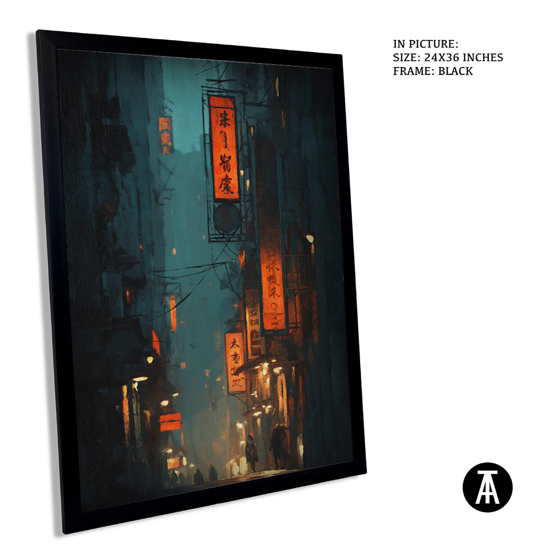 Artwork in Black Frame