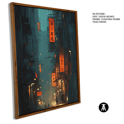 Artwork in Floating Frame