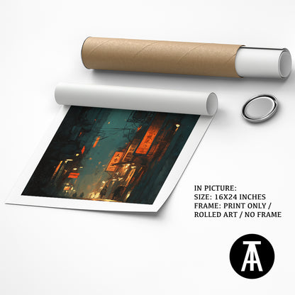 Artwork as Print Only / Rolled Art