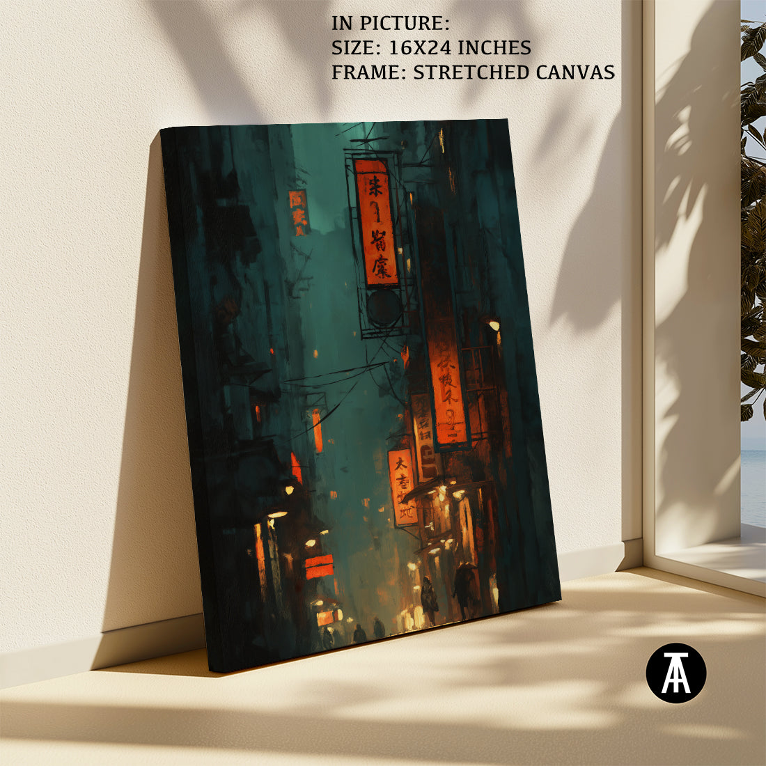 Artwork in Stretched Canvas