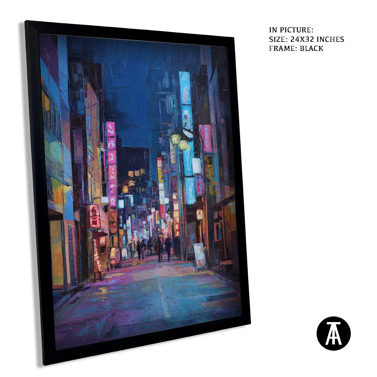 Artwork in Metal Earling Silver Frame