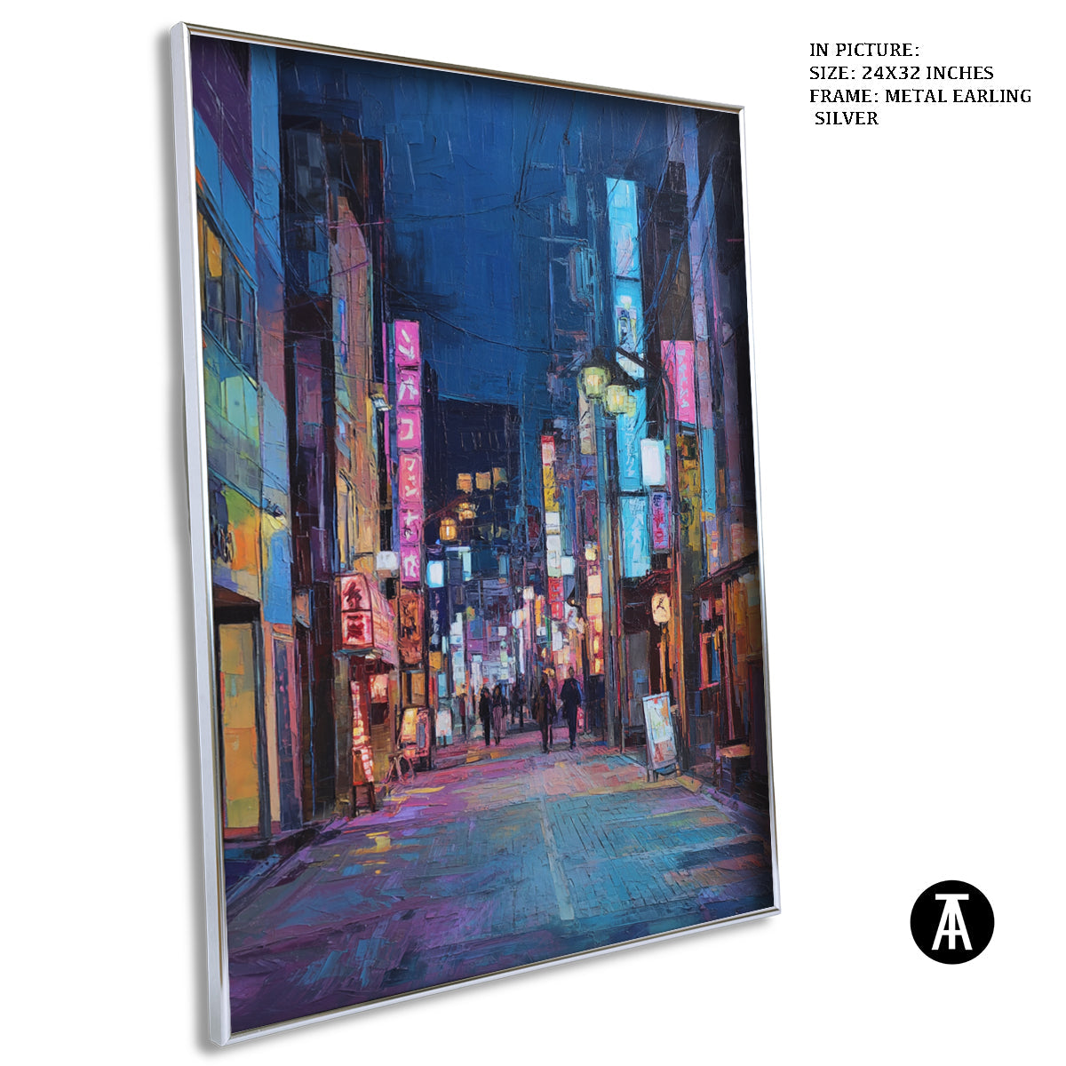 Artwork in Black Frame