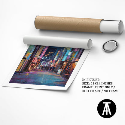 Artwork as Print Only or Rolled Art