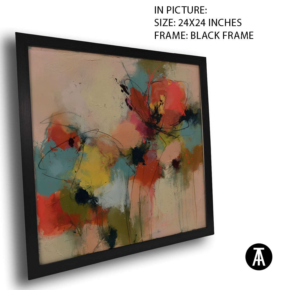 Artwork in Black Frame
