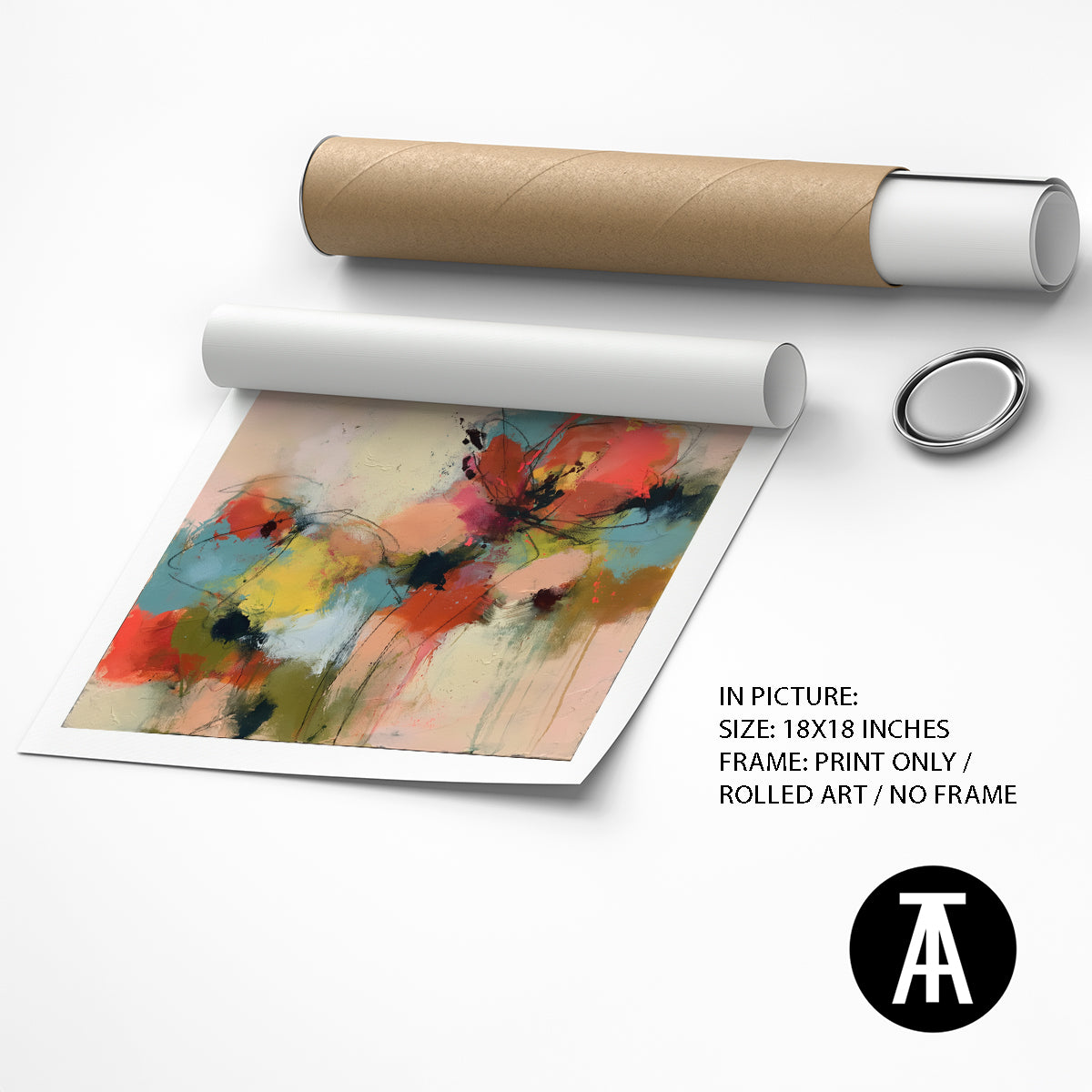Artwork as Print Only / Rolled Art