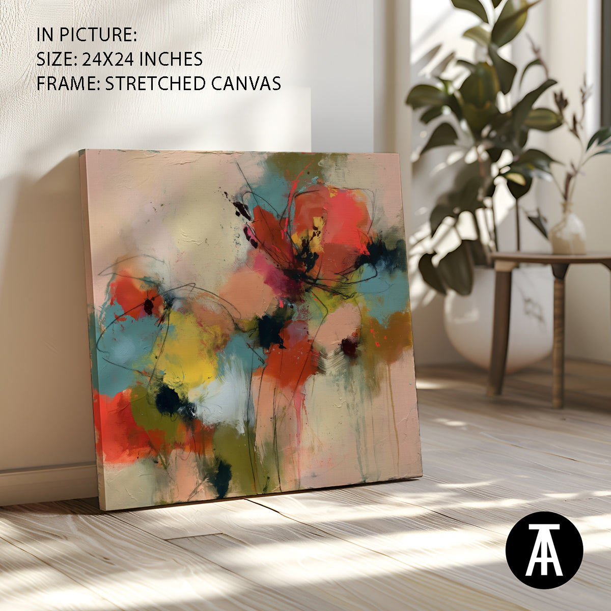 Artwork in Stretched Canvas