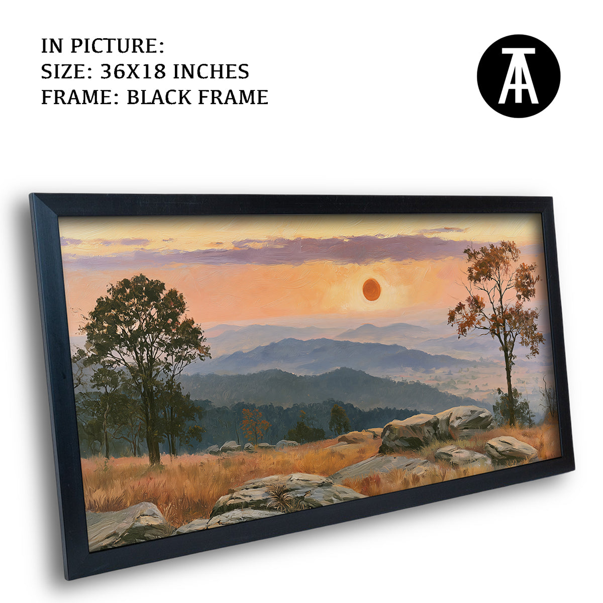Artwork in Black Frame