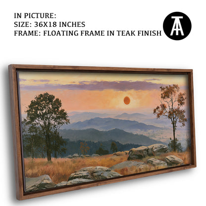 Artwork in Floating Frame