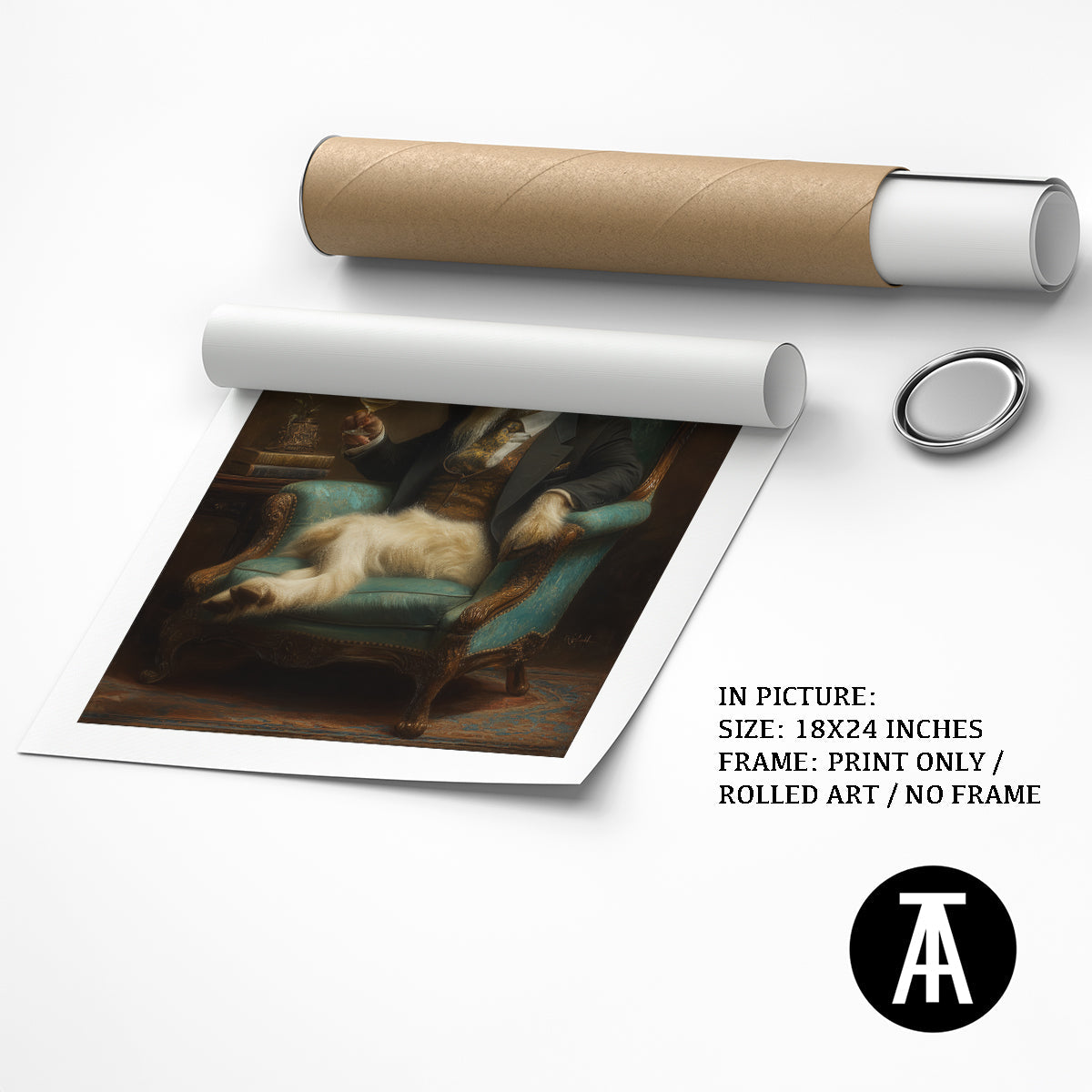 Artwork as Print Only or Rolled Art