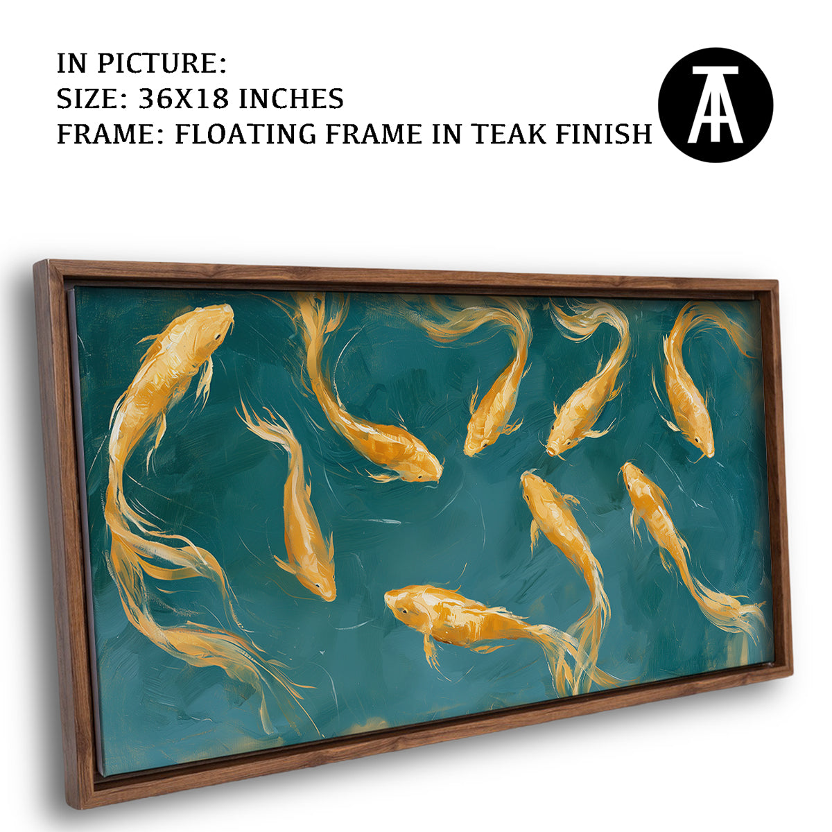 Artwork in Floating Frame