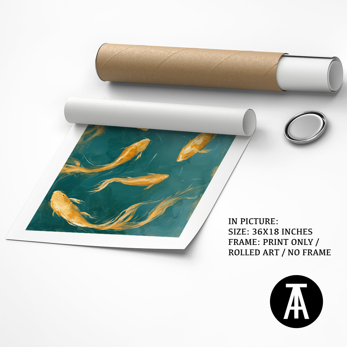 Artwork as Print Only / Rolled Art