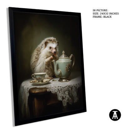 Sample Artwork in Black Frame