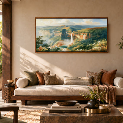 Indian Artwork in a Lifestyle Setting