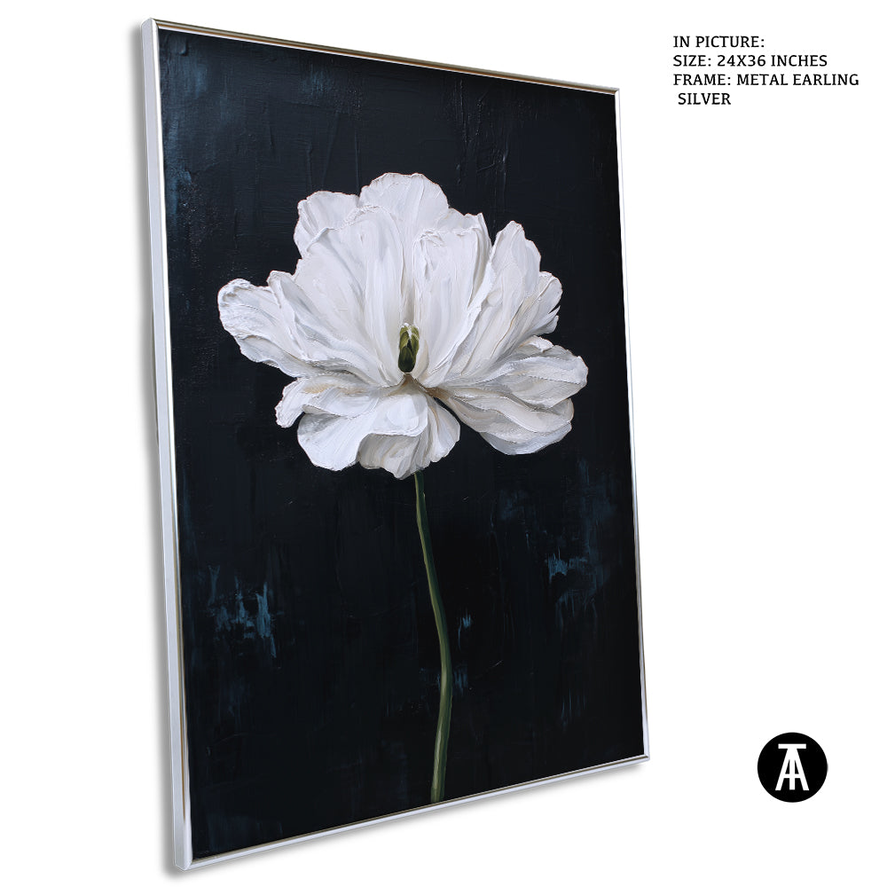 Artwork in Metal Earling Silver Frame