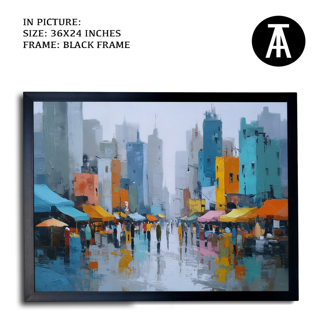 Artwork in Black Frame