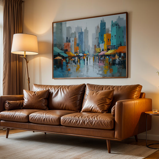 Contemporary Art in a Lifestyle Setting