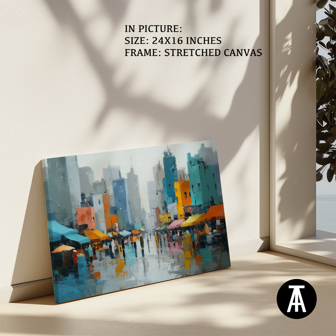 Artwork in Stretched Canvas