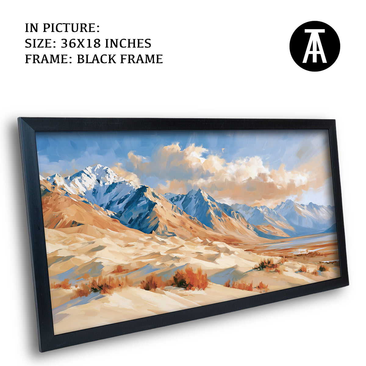 Artwork in Black Frame