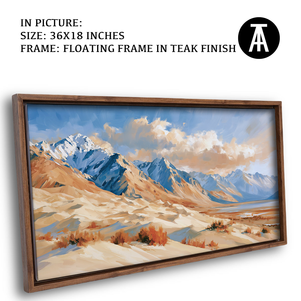 Artwork in Floating Frame