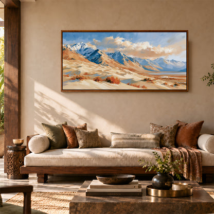 Indian Artwork in a Lifestyle Setting