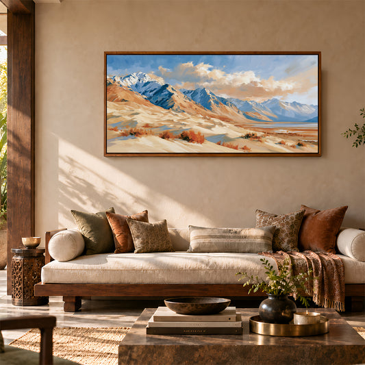 Indian Artwork in a Lifestyle Setting