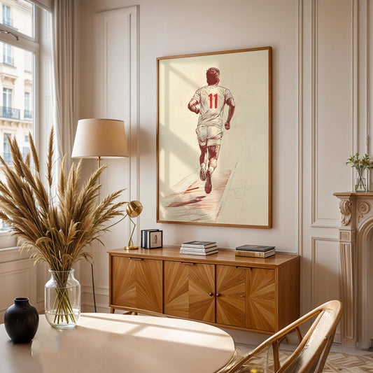 Minimalist Painting in a Lifestyle Setting