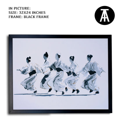 Artwork in Metal Earling Silver Frame