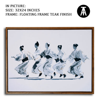 Artwork in Floating Frame