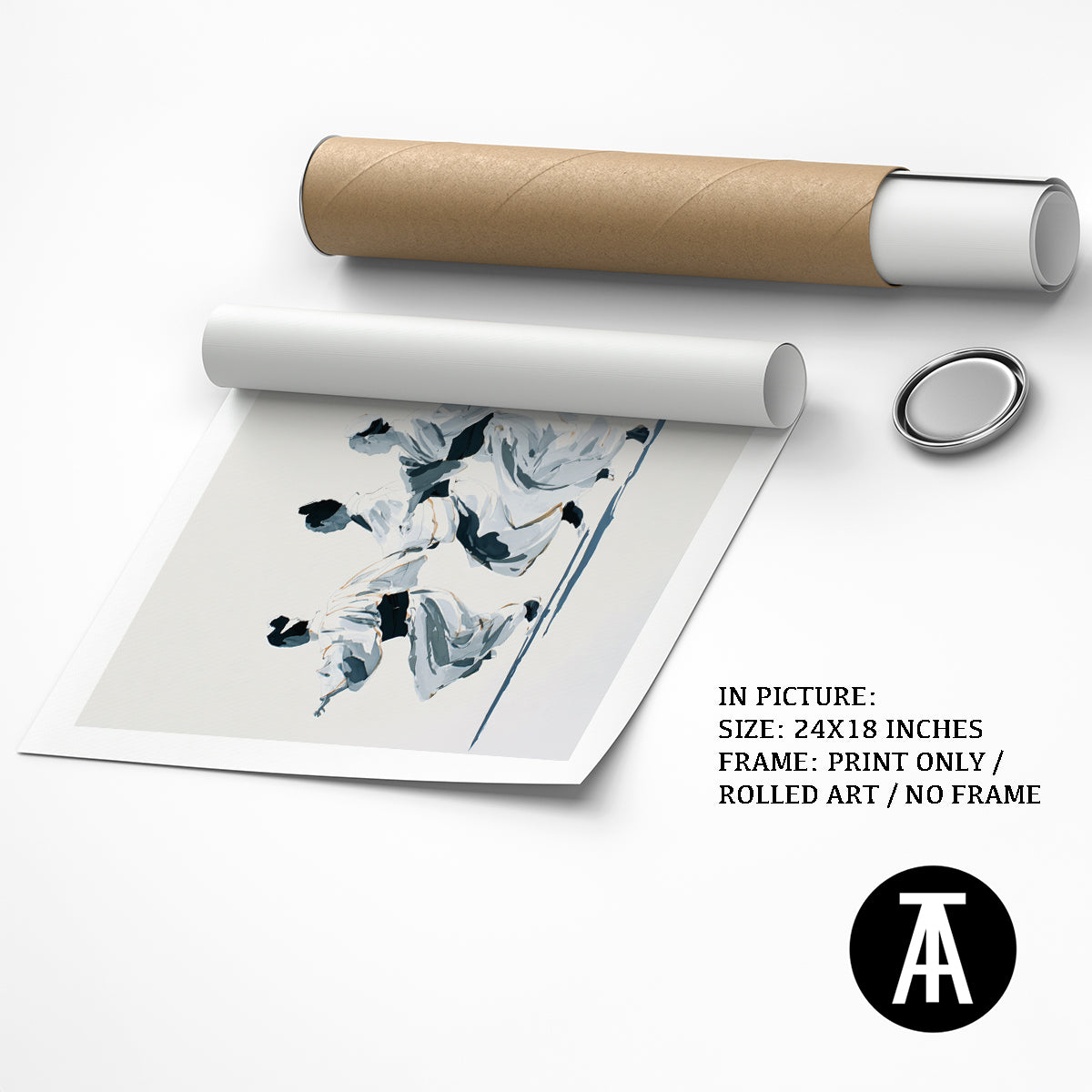 Artwork as Print Only or Rolled Art