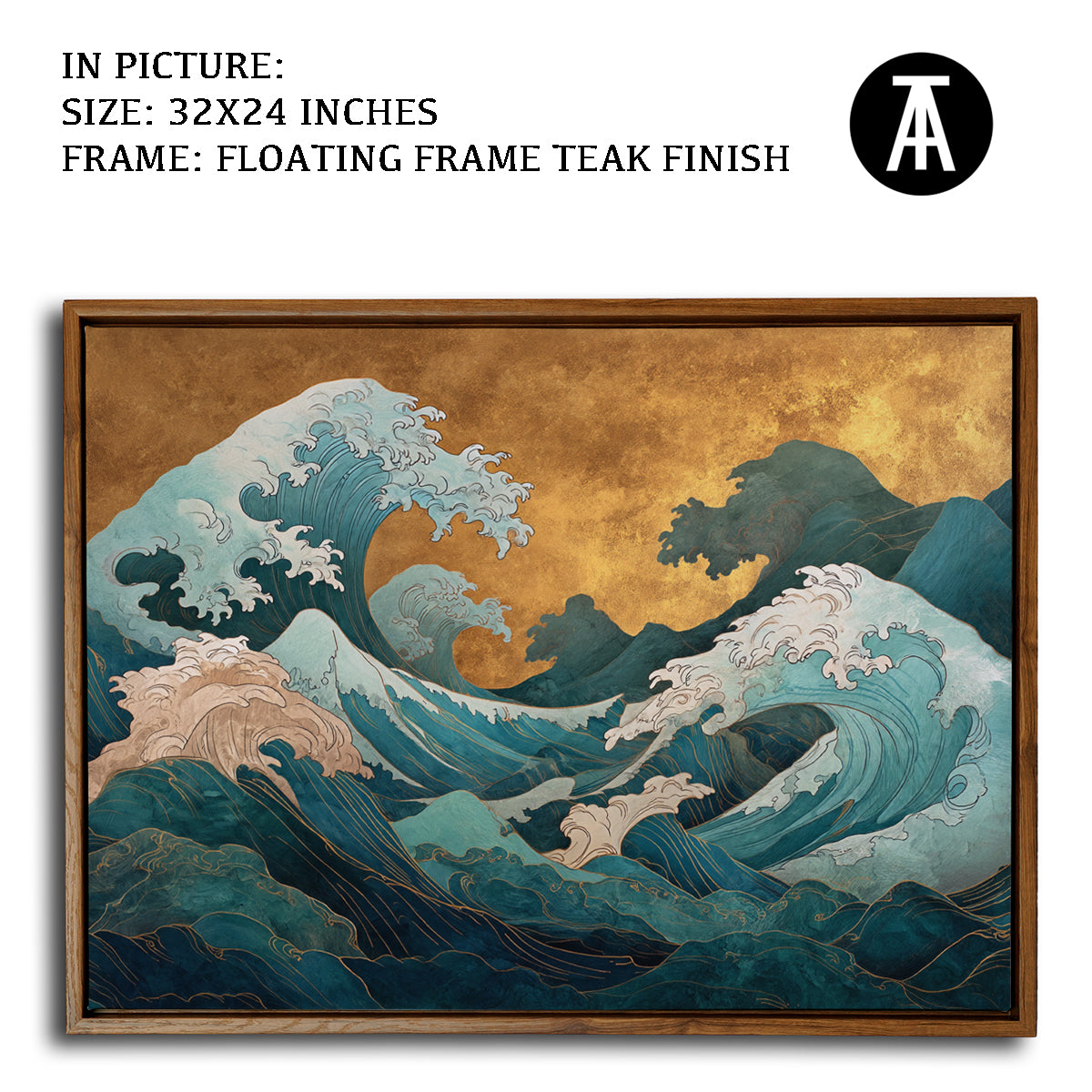 Artwork in Floating Frame