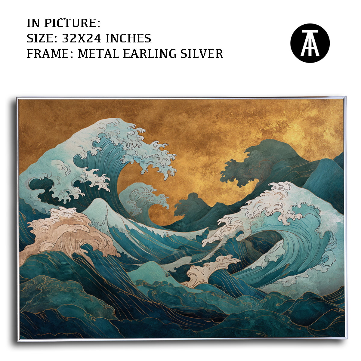 Artwork in Black Frame