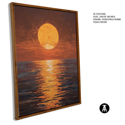 Artwork in Floating Frame