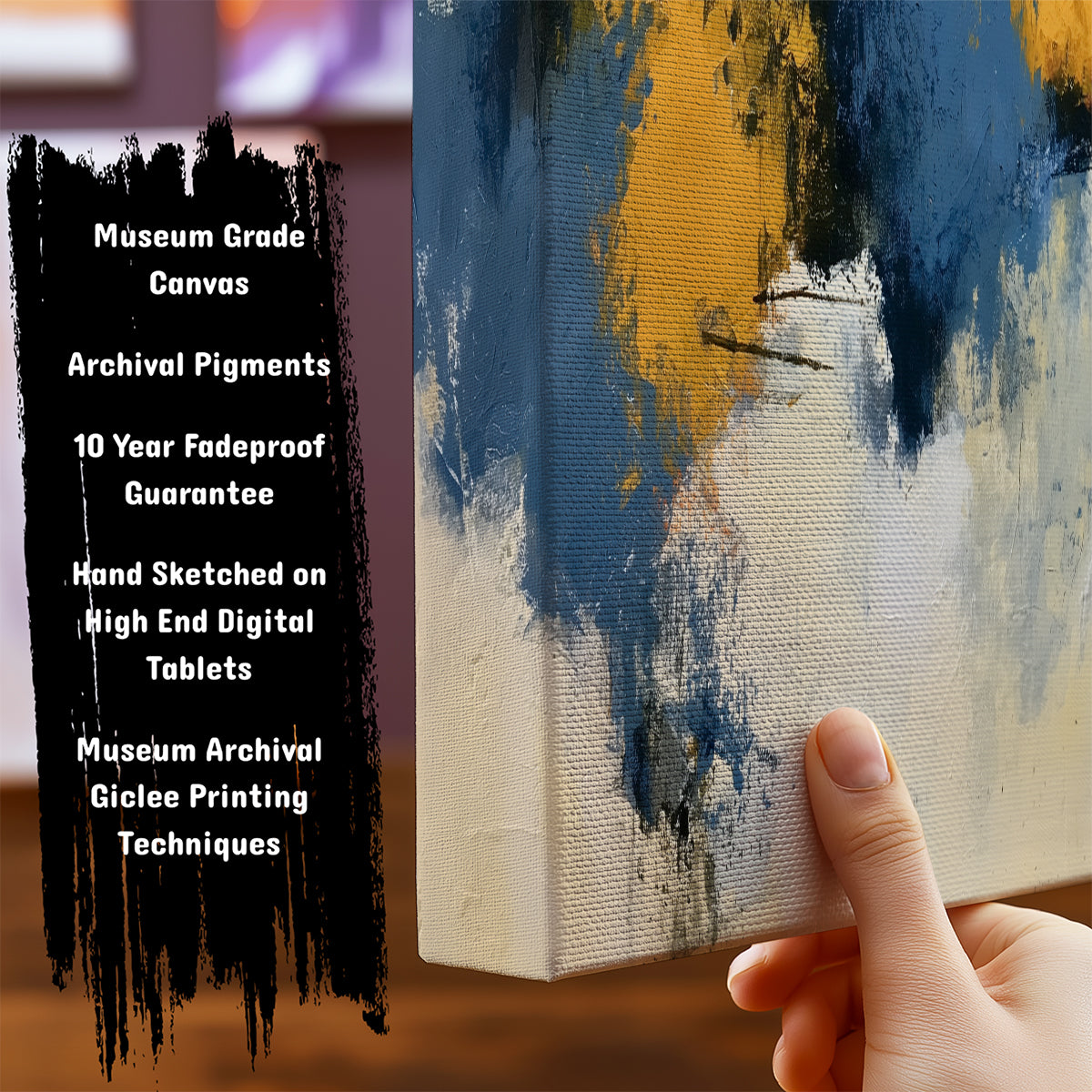 Information about Abstract Art Print